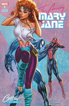 AMAZING MARY JANE #1 J SCOTT CAMPBELL 80'S EXCL. 1500