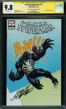 AMAZING SPIDER-MAN #21 LAKE COMO COMIC ART FESTIVAL EDITION CGC SS 9.8 SIGNED BY FRANK CHO