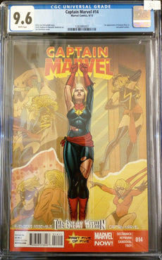 CAPTAIN MARVEL #14 CGC 9.6