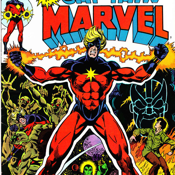 Captain Marvel (1968) #32 VFNM