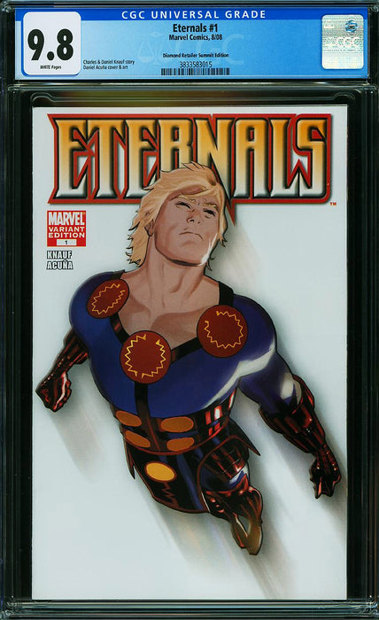 ETERNALS #1 DIAMOND RETAILER SUMMIT EXCLUSIVE CGC 9.8