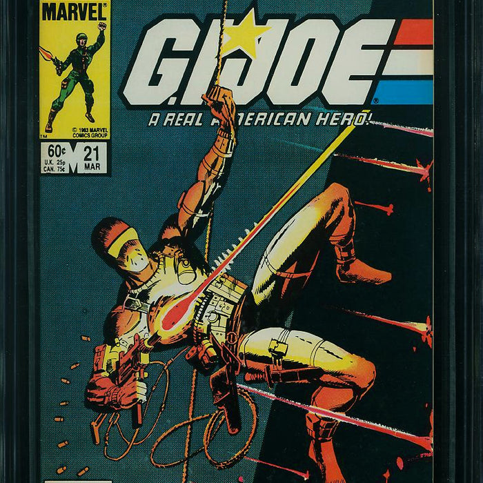 G.I. JOE, A REAL AMERICAN HERO #21 CGC 9.6