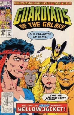 Guardians of the Galaxy #34 Vol.1 (1990)