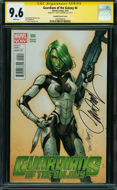 GUARDIANS OF THE GALAXY #4 (2013) CAMPBELL VARIANT SIGNED CGC 9.6