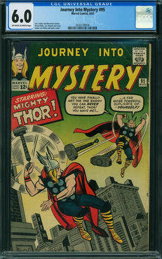 JOURNEY INTO MYSTERY #95 CGC 6.0