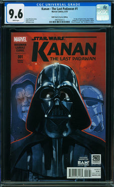 KANAN THE LAST PADAWAN #1 CGC 9.6 PHIL NOTO VARIANT