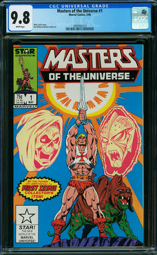 MASTERS OF THE UNIVERSE (1986) #1 CGC 9.8