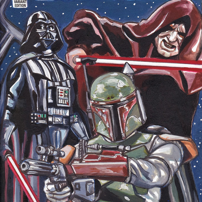 Star Wars Dark Side Original Art by Lee Lightfoot