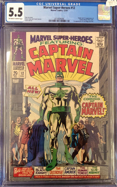 MARVEL SUPER-HEROES #12 CGC 5.5