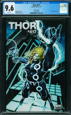 THOR #617 TRON VARIANT CGC 9.6