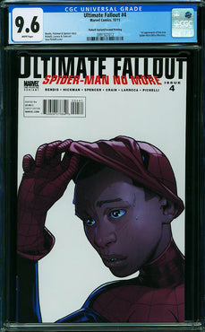 ULTIMATE FALLOUT #4 CGC 9.6 PICHELLI 2ND PRINT VARIANT