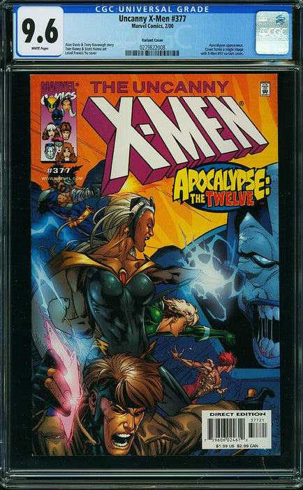 UNCANNY X-MEN #377 VARIANT CGC9.6