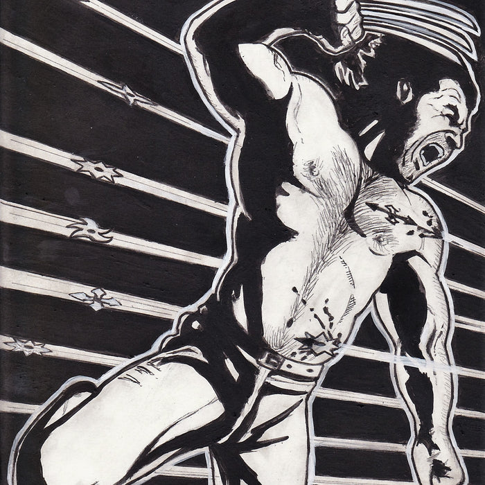 Wolverine B&W Original Art by Lee Lightfoot
