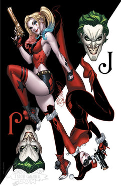 HARLEY QUINN'S VOTY #1 J SCOTT CAMPBELL VAR D