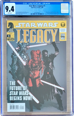 Star Wars: Legacy #1 CGC 9.4